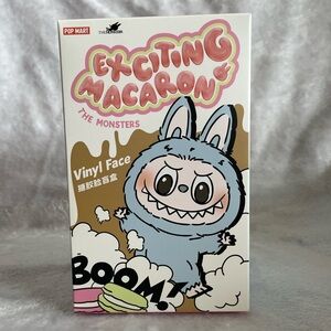 SOLD - Exciting Macaron Labubu - LYCHEE BERRY